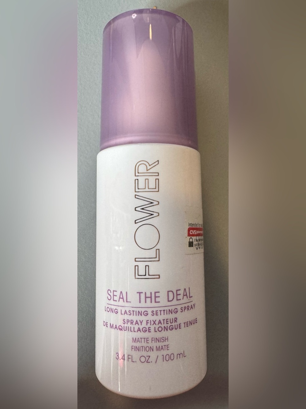 Flower Seal The Deal Long-Lasting Setting Spray – Lavender Matte Finish makeup